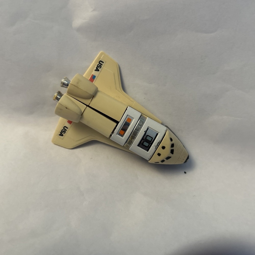 Vtg 1983 GoBots Space Shuttle Popy Japan MR14 Spay-C Action Figure Missing Arm